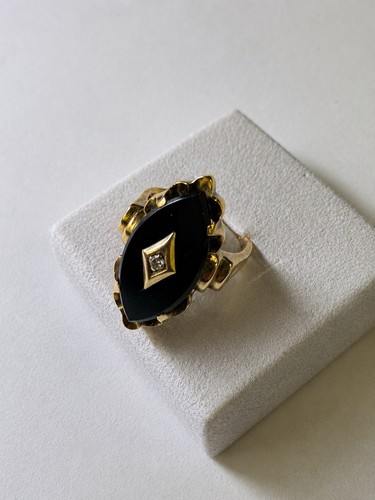 Anello vintage oro carati - 10,