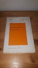 Serafino Gozzo IL PROFETA ZACCARIA, Trevigiana 1969 Verba Vitae Ass. Biblica Ita