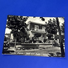 PENSIONE AUGUSTA VIALE XXV LUGLIO CARTOLINA D'EPOCA