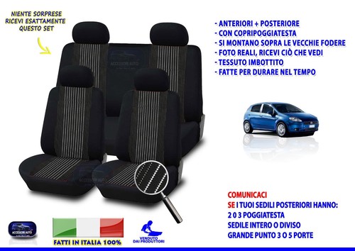 Grande punto fiat - grande, coprisedili