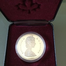 Canada- moneta argento di un