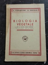 Libro - biologia vegetale - u.pierantoni - g.zirpolo