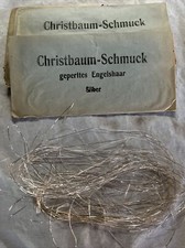 antique German silver Lametta