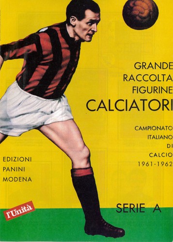 Calciatori panini 1961 62 - panini, 1961-