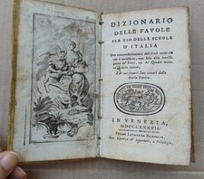 Dizionario delle Favole per uso delle scuole d'Italia