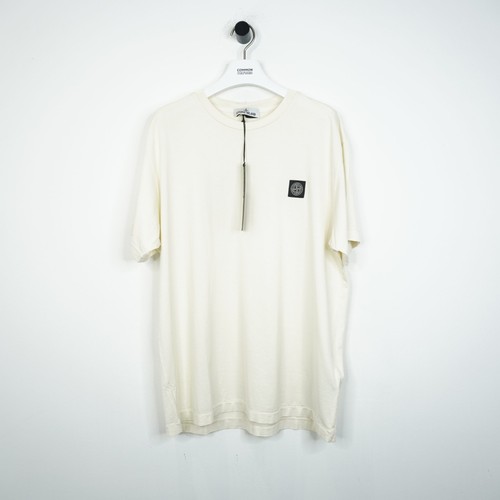 Shirt stone island avorio - t-shirt,
