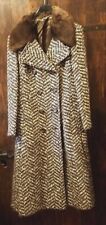 Hensel & Mortensen - H M ORIGINAL   cappotto collo castoro vintage anni '70