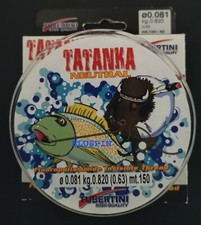 TUBERTINI Tatanka Fluoropoliammide Invisible Thread 150m - 0.820Kgs - ø 0.081mm 