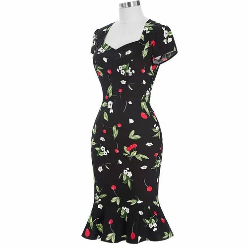 Vestito pin nero - pin, up