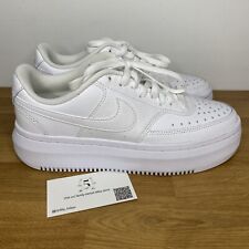 Nike Court Vision Alta LTR Sneakers bianche triple da donna taglia 8,5 US da donna DM0113-100