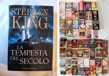 S. KING, LA TEMPESTA DEL SECOLO, Sperling &Kupfer, prima edizione 2000, e altri
