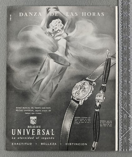 Pubblicità epoca universal - d'epoca,