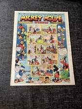 Mickey Mouse Weekly Comic -