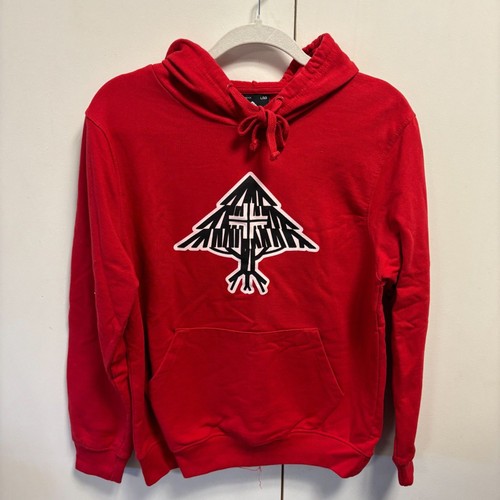 Lrg pullover rosso felpa - rosso, con