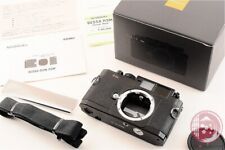 DDU [COME NUOVO in scatola] Voigtlander Bessa R3M fotocamera pellicola telemetro nero Ce93