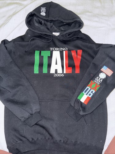 Felpa con cappuccio italia - felpa,