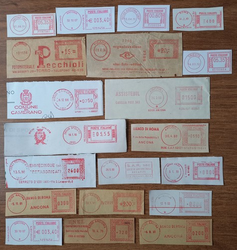 Lotto affrancature - lotto, 30