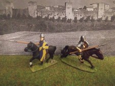 Soldatini cavalieri Normanni medioevali fine XI secolo inizio XII 25 mm 25mm