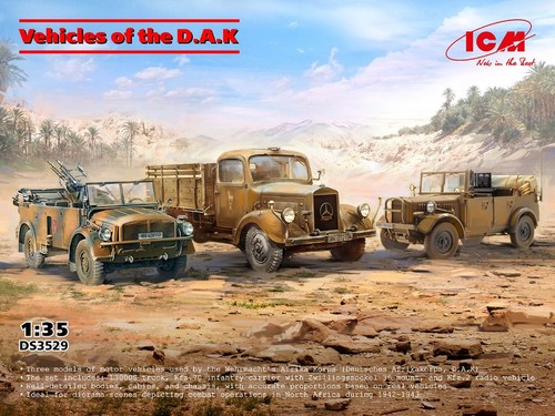 Icm kit militare - 1/35,