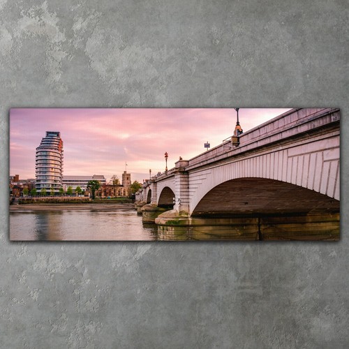 Bridge and buildings - and, city