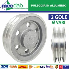 Puleggia In Alluminio Doppia