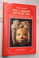 GILBERTO MAZZOLENI-MITI E LEGGENDE DELL'AFRICA NERA-NEWTON COMPTON ED.-1988