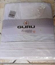 Accappatoio con cappuccio uomo/donna nido d'ape 100% cotone GURU in busta