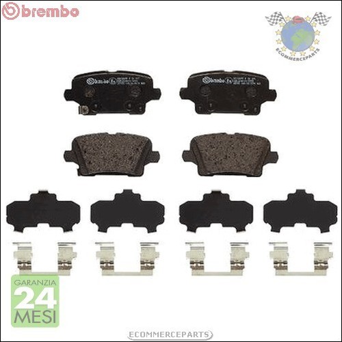 Kit pastiglie freno brembo - kit,