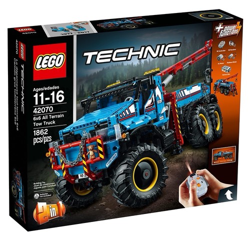 Lego 6x6 all terrain tow - tow, truck