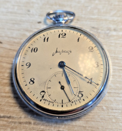 Orologio tasca sovietico - orologio, da