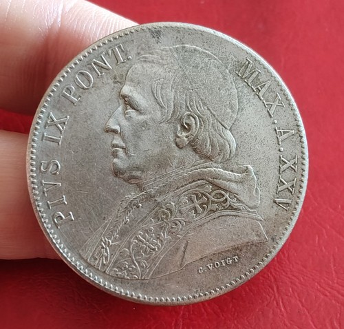Stato pontificio lire 1870 - pontificio,