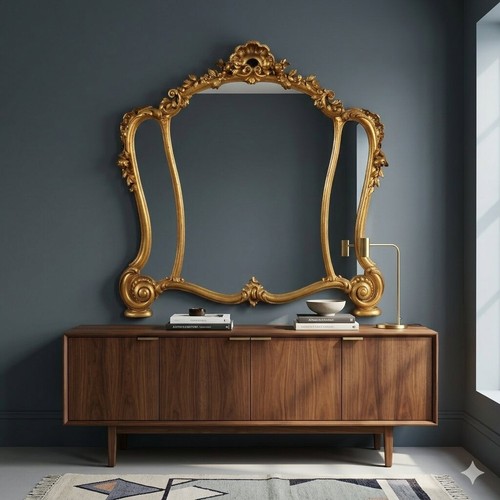 Specchiera antica legno - antica,