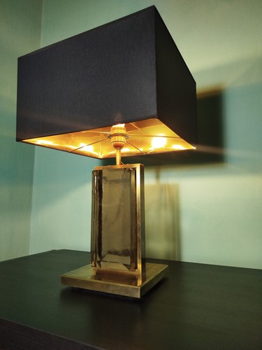 Lampada tavolo vetro - tavolo,