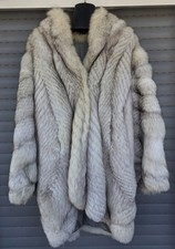 pelliccia volpe argentata