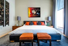 Quadro Planisfero arredamento