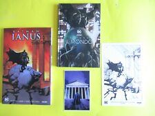 BATMAN IANUS SKETCH MARI DC DELUXE + BATMAN IL MONDO GADGET FIRMATI AUTOGRAFATI