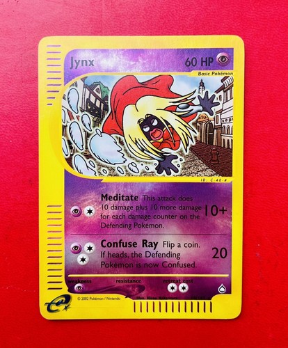 Lotto carte pokemon jynx - pokemon,