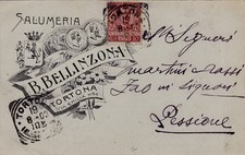 #TORTONA: Testatina- B. BELLINZONA- salumeria