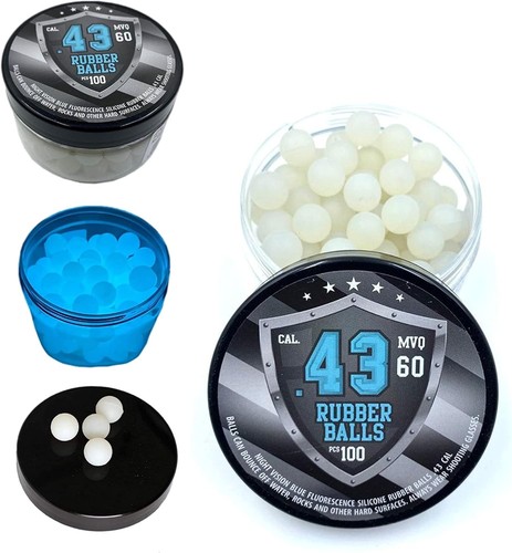 100x palline gomma - di,