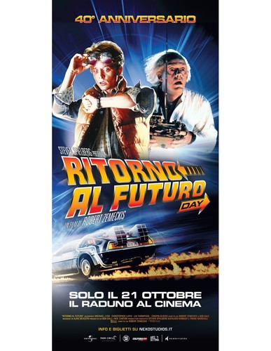 Locandina ritorno futuro - locandina, al