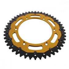 Pignone alluminio oro 48 denti 520 pezzi per Husqvarna SM 510 R anno 2005-2007