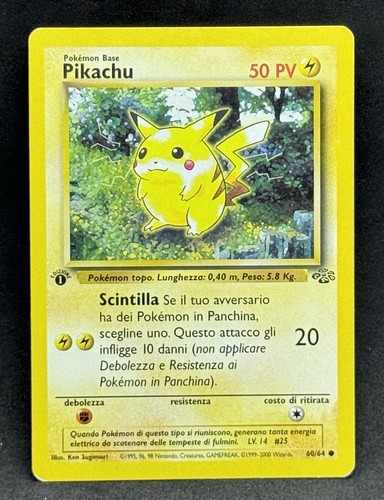 POKÉMON~PIKACHU~60/64~1A
