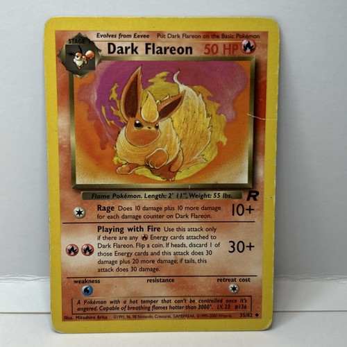 Dark flareon team rocket - team,