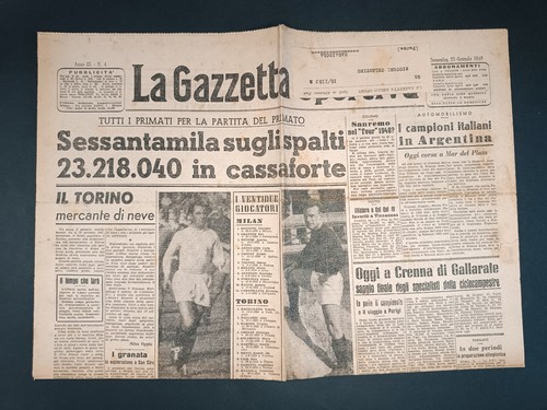 Rivista gazzetta sportiva - la, n