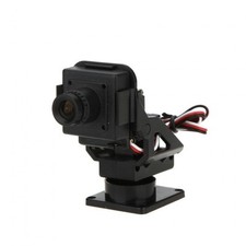 Boscam CM210 Aircraft FPV PTZ Pan Tilt Platform antivibrante con fotocamera e servo
