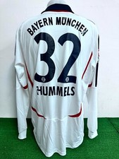 MAGLIA BAYERN MONACO HUMMELS MATCH WORN SHIRT VINTAGE CAMISETA COA 2007/2008