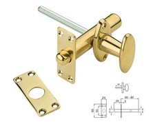 Brass Door Interior Rack Lock