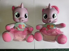 2x Vintage Hasbro My Little Pony Pupazzo Giocattolo Bambini Bambola Peluche LEGG