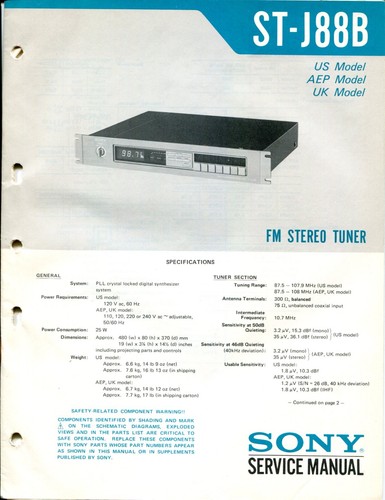 Sony modello j88b - sony,