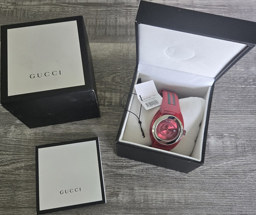Authentic gucci red dial - gucci,